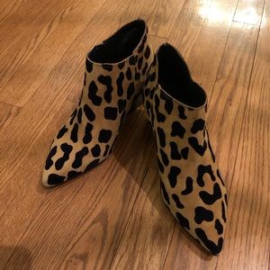Million Leopard Bootie Steven by Steve Madden